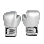 2pcs Boxing Training Fighting Gloves PU Leather Kids Breathable Muay Thai Sparring Punching Karate Kickboxing Professional Glove
