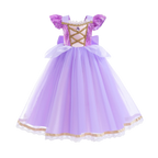 Girl Elsa Anna Dress Princess Costume Snow Queen Dress Baby Halloween Ariel Carnival Clothes Kids Cosplay Clothes Party Clothing