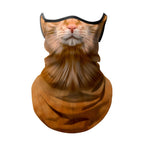 lce Silk Breathable Bandana Cycling Running Scarf Riding Hiking Sports 3D Animal Face Mask Cover Cool Scarf Neck Protection