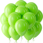 5/10/12/18inch Green Balloon Jungle Green Blue Hot Pink White Latex Balloon Birthday Party Decoration Baby Shower Wedding