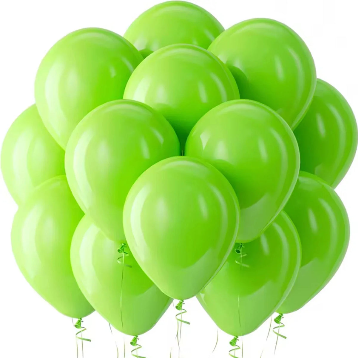 5/10/12/18inch Green Balloon Jungle Green Blue Hot Pink White Latex Balloon Birthday Party Decoration Baby Shower Wedding