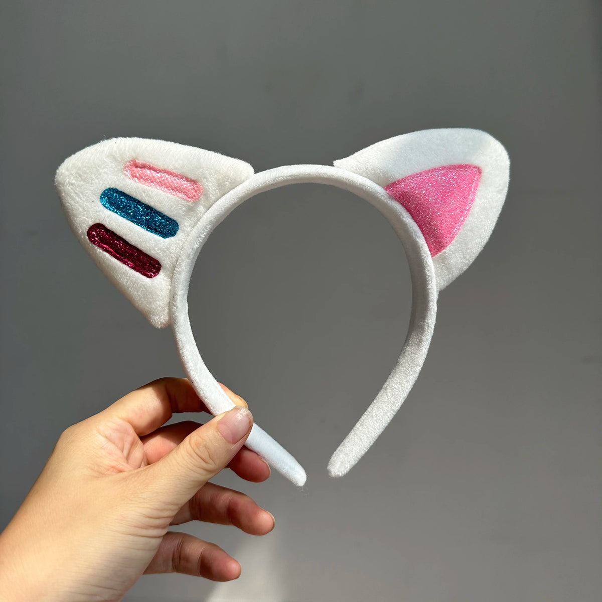 Gabby Dollhouse Headband for Girls Birthday Party Headbands with Cute Ear Cartoon Cosplay Headpiece Halloween Hair Accessories