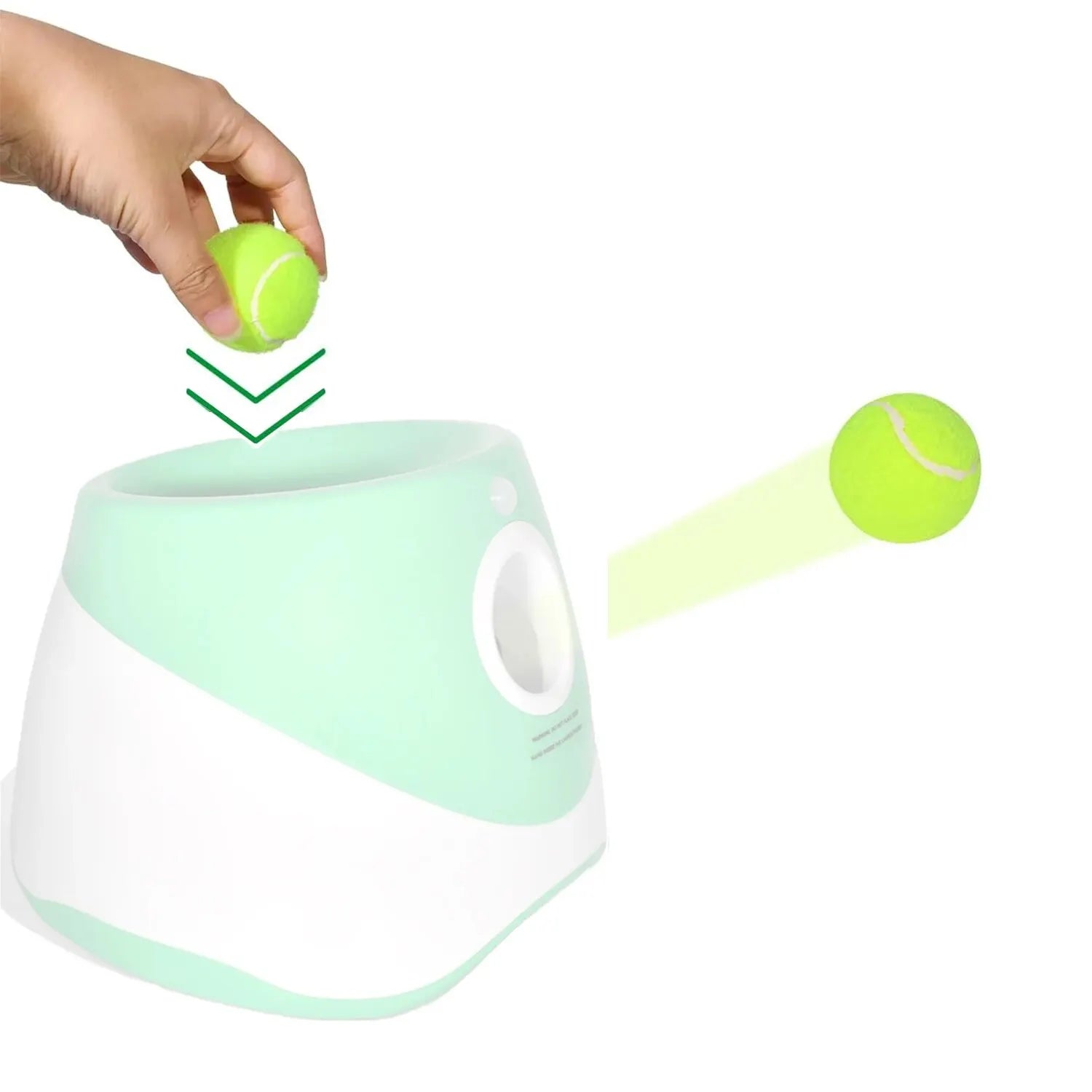 Tennis Balls for Dogs – 2-Inch Small Dog Balls Compatible with Automatic Ball Launchers (12 Pack)