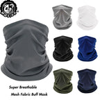 Musion Breathable Motorcycle Mask Quick Dry Mesh Bandana Head Scarf Men M Cool Fabric Sun Protection Rider for Cycling