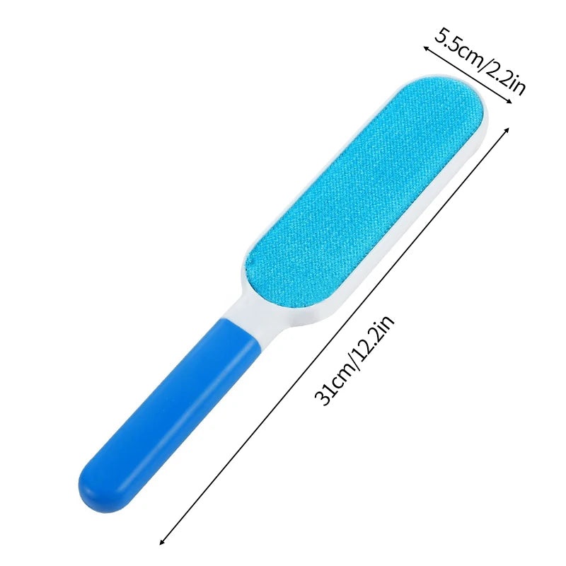 Magic Clothes Lint Remover Reusable Pet Cat Hair Fur Roller Brush Reusable Static Dusting Cleaning Brushes Manual Cleaner Tool - WTN Essentials 