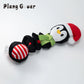 Christmas Elf Penguin Squeaky Dog Toy – Cute Plush Pet Toy