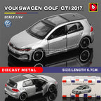 Bburago 1:64 golf Porsche 911 Shelby Raventon Mustang Lamborghini Collection Series Car Die Casting Model Gift Toy