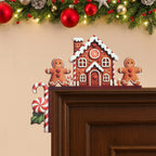 Christmas Wooden Ornament Christmas Party Decoration 2025 Xmas Santa Claus Snowman Pendants Navidad Natal New Year Gift 2026