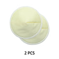 2pcs Organic Bamboo Viscose Nursing Breast Pads Washable Breastfeeding Pads Reusable Breast Pads for Breastfeeding Nursing Pads