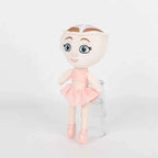 New Italian Brainrot Plush Ballerina Cappuccino Doll Funny Cartoon Alerina Capucciu Soft Stuffed Animal Toy Kids Birthday Gifts