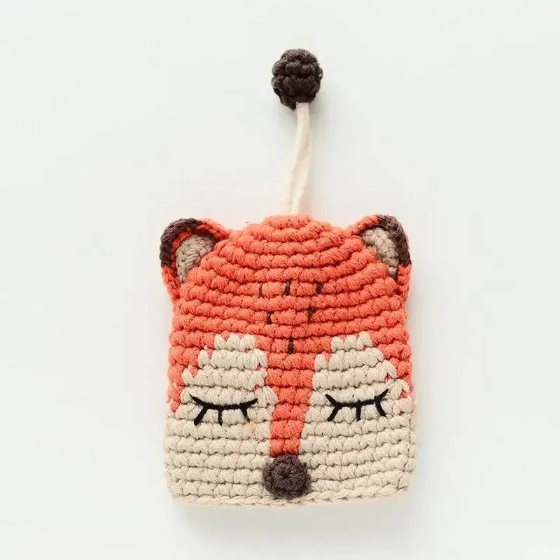 Cute Crochet Cactus Keychain Decorative Bag Charm