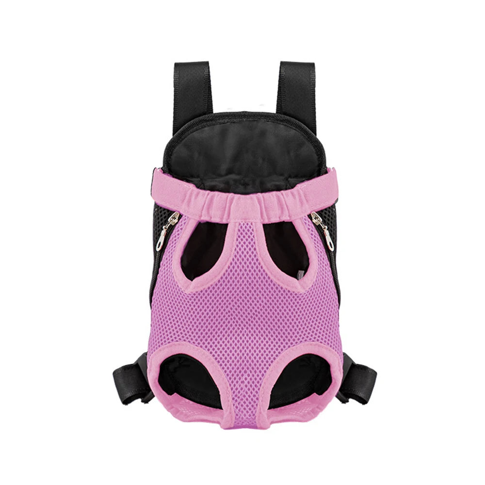 Adjustable Pet Backpack Carrier for Cats & Small Dogs