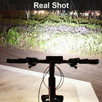 Fivemi 5Led MTB Bicycle Lights 10000MAH Rechargeable Bike Light Flashlight Outdoor Cycling Bike Accessories for Electric Scooter