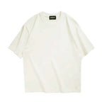 WAVLATII New Men Oversized T shirts Female 260 GSM Casual White Streetwear Tees Black Solid Basic Summer Tops for Young WMT2401