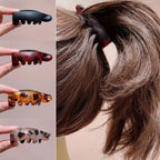 4 pcs Banana Clips, Small Size, Vertical Clips for Women, Elegant High Ponytail Hairpins, Twist Clips, Simple Hair Accessories