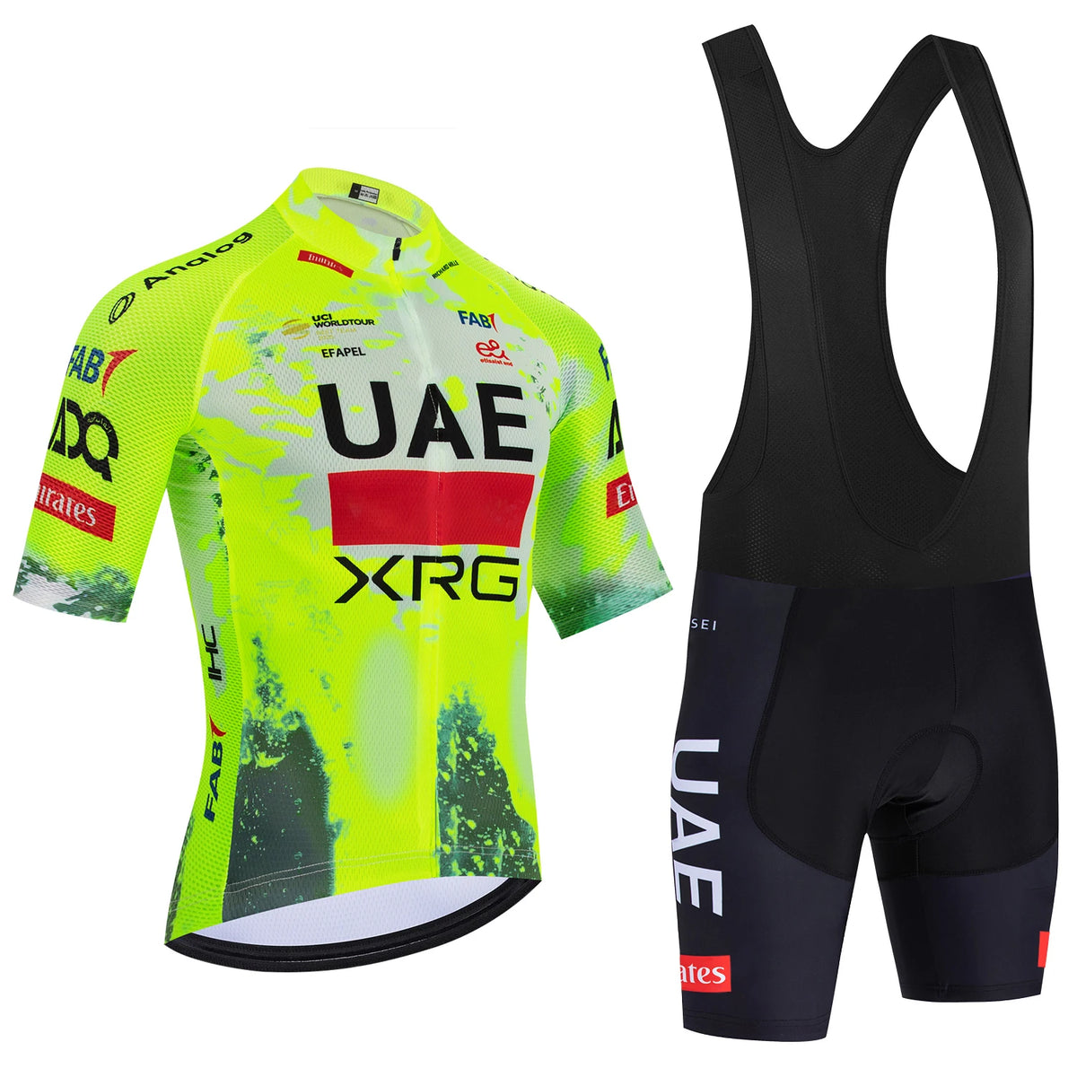 2026 New MEXICO Cycling Jersey UAE Team Bike Jersey Shorts Men Women Quick dry Ropa Ciclismo Pro Bicycle TShirt Clothing