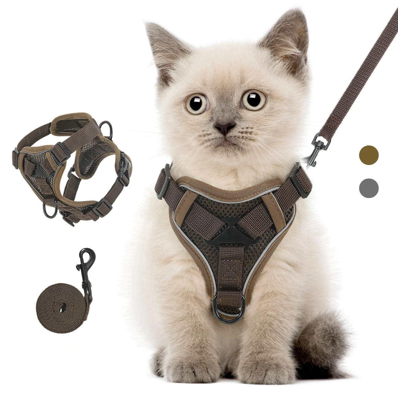 Cat Harness and Leash Set for Safe Adventures
