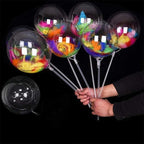 10/20/30/50pcs 10/12/16/18/20/24/36inch Transparent Bobo Balloon Clear Bubble Birthday Party Wedding Baby Shower Decor Supplies