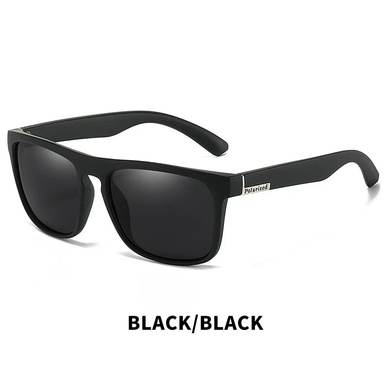 Vintage Square Polarized UV400 Sunglasses for Men & Women