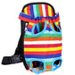 Adjustable Pet Backpack Carrier for Cats & Small Dogs