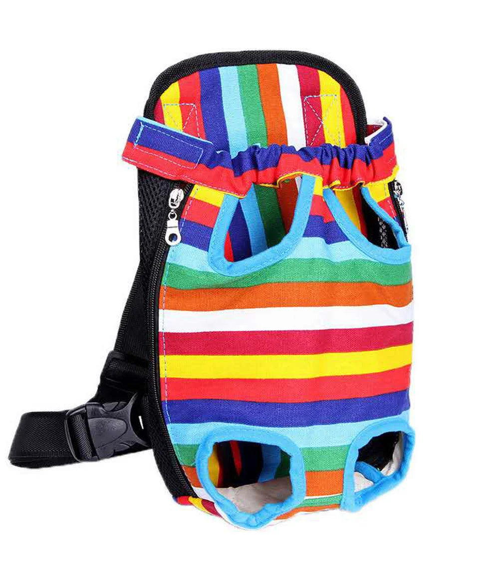 Adjustable Pet Backpack Carrier for Cats & Small Dogs