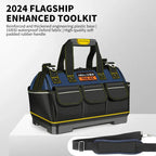 AIRAJ Multifunctional Tool Bags 1680D Oxford Cloth Electrician Bags Waterproof and Wear-Resistant High Capacity Storage Bags