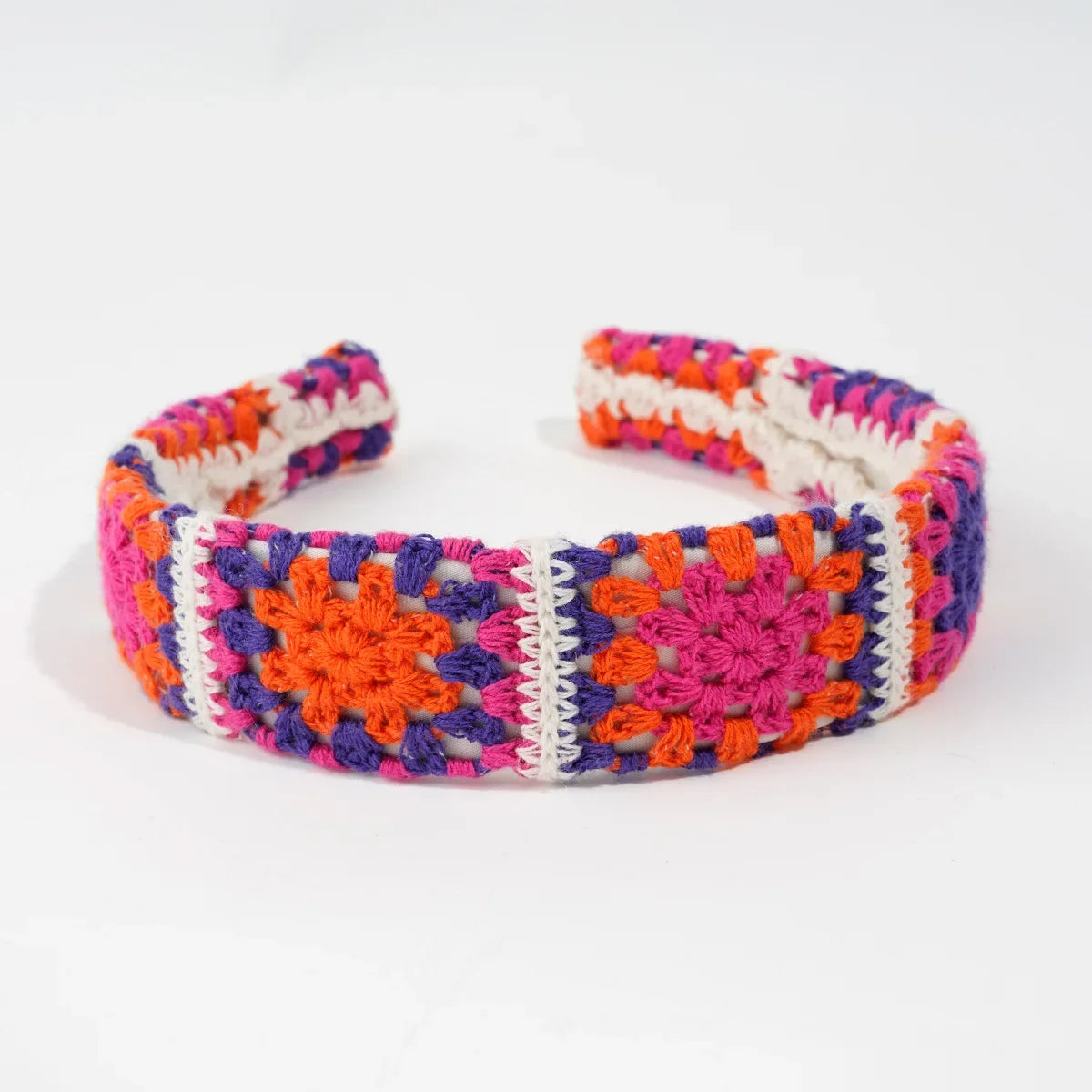 NEW Knitted Headband Bohemian Style Summer Seaside Vacation Handmade Head Band Hair Accessories for Women Girls