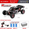 WLtoys 124016 V8 124019 Pro 1:12 4WD RC Racing Car High-Speed Brushless Motor Off-Road Remote Control Drift Climbing Kids Toys