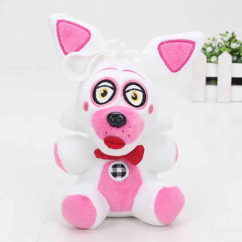 Plush Doll Pendant FN Bear Series Bonnie Rabbit Brown Bear Fox and Other Plush Pendants Male and Female Birthday Gifts