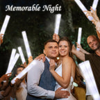 120-30PCS LED Foam Glow Sticks Glow Party Supply with 3 Modes Glow Stick for Wedding for Birthday Concert Halloween Christmas