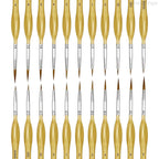 10/11/20/22Pcs Fine Detail Paint Brush Miniature Painting Brushes for Mini Paints Brush Set for Acrylic Watercolor Face Nail