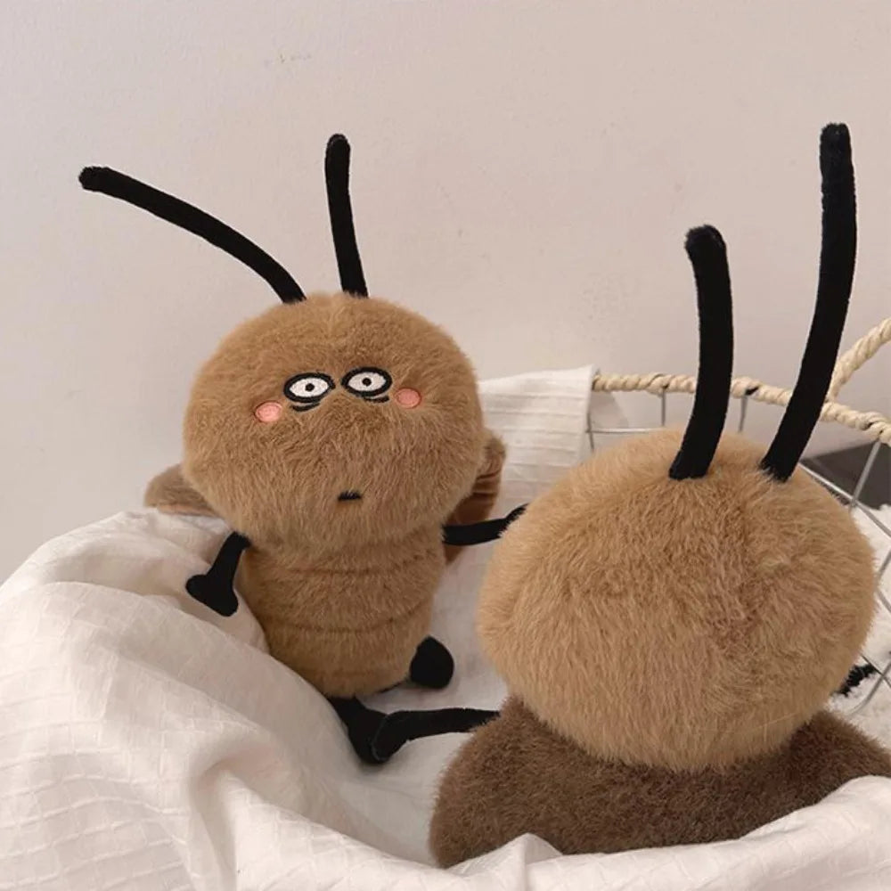 Creative Cockroach Doll Cute Funny Plush Toys Funny Cockroaches Birthday Present Pendant Home Decoration