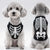 Halloween Dog Vest – Breathable Quick-Dry Skeletal Costume