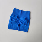 Summer High-Waist Women's Yoga Shorts Breathable Fitness Butt Lift Sports Running Shorts Cycling Push-Up Workout Gym Shorts