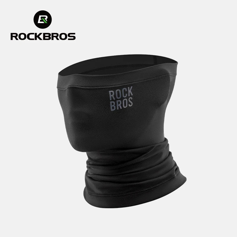 ROCKBROS Winter Keep Warm Cycling Face Mask Fleece Hiking Camping Ski Balaclava Neck Scarf Windproof MTB Road Bicycle Bike Mask