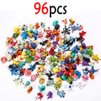 144 Pcs/Lot Mini Pokemon Figure Pikachu Kids Model Toys 2-3cm Kawaii Figurine PVC Dolls 6*24pcs Toys Wholesale