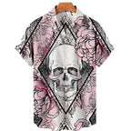 Men's Designer Hawaii Shirts Short Sleeve Collar Top Fashion Streetwear 3d Printed XS-5XL Hiphop Casual Vintage Clothing