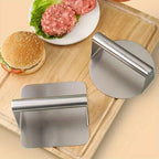 Heavy Duty Stainless Steel Smash Burger Press – BBQ Patty Smasher & Meat Press Tool