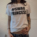 Aesthetic Kawaii clothing retro women's 90s cut top women's baby letter T-shirt Y2k fashion casual 2000s top emo girl Harajuku