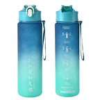 1PCS 800ML Large Capacity Sports Water Bottle – Leak-Proof, Portable Plastic Cup for Gym, Outdoor, Travel & Fitness