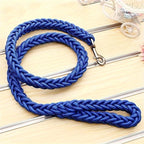Durable Braided Rope Dog Leash for Strong Pullers