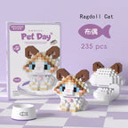 Mini Pet Animal Building Blocks – 18 Styles DIY Toy Set