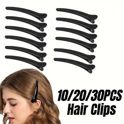 10/20/30Pcs/Set Plastic Hair Clips Hairpin Accessories Plus Size 8CM Fish Beak Clip Hair and Duck Beak Clip Hairpin Hair Tools
