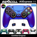 Controller for Playstation 5/PS5/PS5 Pro/Slim/PC,Wireless Gamepads RGB Joystick Turbo/Marco Program Dual Vibrate Game Controle