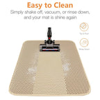 Pet Cat Litter Mat Waterproof Double Layer Cat Litter Trapping Pet Litter Box Mat Clean Pad Products For Cats Accessories - WTN Essentials 