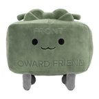 New Clay the Claymore Plush Doll Kawaii Green Square Doll Pillow Accessories Gift Collection Model For Kid Birthday Gifts