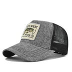 High Quality Fishing Embroidery Baseball Cap for Men Women Outdoor Fishing Snapback Mesh Hat Breathable Sunshade Dad Trucker Hat