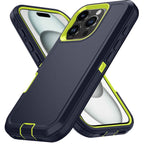 Armor Shockproof Defender Phone Case For iphone 11 12 13 14 15 Pro Max X XS XR XSMAX 7 8 Plus SE2 SE4 Hard PC+TPU Back Cover