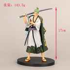 One Piece Anime Figures 18CM – Luffy, Zoro, Chopper & Nami