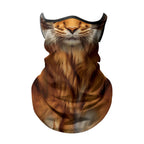 lce Silk Breathable Bandana Cycling Running Scarf Riding Hiking Sports 3D Animal Face Mask Cover Cool Scarf Neck Protection